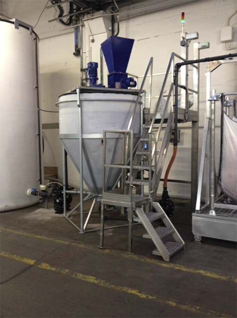 Station traitement des eaux usées - Astra Inks