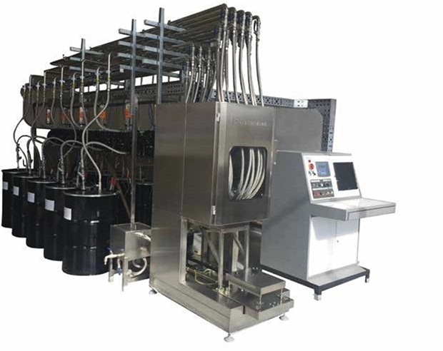 Système de distribution automatique d'encre à base de solvant - Astra Inks